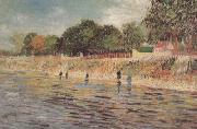 Vincent Van Gogh The Banks of the Seine (nn04) painting